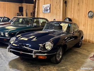 jaguar type e coupé 2 places 6 cylindres 4.2 3 carbus boite 5 direction assistee