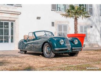 jaguar xk 120 cabriolet - matching numbers - année 1954 bvm