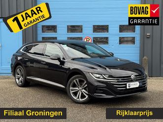 volkswagen arteon shooting brake 1.4 tsi ehybrid r-line business+ gratis afleverpakket! | trekhaak | iq light | adaptive cruise | 3x r-line |