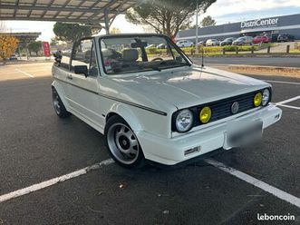 golf 1 cabriolet 1.8l 90ch quartett