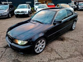 bmw série 3 (e46) coupé 318ci 2.0 i 16v 143cv - garantie 12 mois