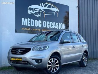 renault koleos phase 2 2.0 dci 150 cv exeption radar/gps moteur a chaine de distribution