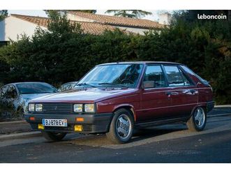 très belle renault 11 turbo rouge grenade