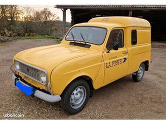 renault 4 f4 ( 4l, r4) authentique la poste en superbe état