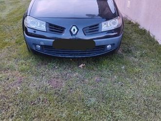 vend mégane coupé noire