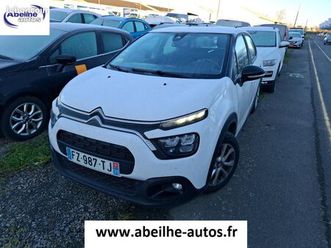 citroën c3 societe 1.5 bluehdi 100 feel business gps 2pl