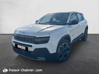 jeep avenger 1.2 turbo t3 100 ch altitude