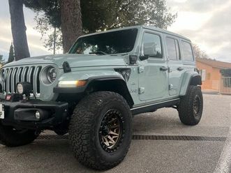 jeep wangler série oberland hybride rechargeable