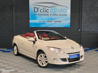 renault megane cabriolet serie limitee numerotee floride 1.4 tce 130ch historique complet renault