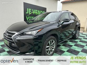 lexus nx 300h 197ch 4wd luxe toit ouvrant / camera garantie constructeur