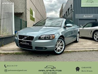 volvo c70 ii cabriolet 2.4 140 momentum bva-05/2008-115.200km-hardtop-sièges chauffants-cabriolet-toit panoramique-jantes bbs-radar de recul-historique complet