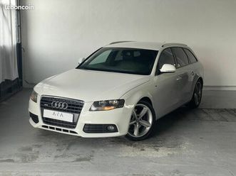 audi a4 avant 2.0 tdi 140ch s line multitronic