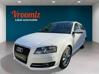 audi a3 sportback 2.0 tdi 140 ambition luxe / toit ouvrant / 2eme main