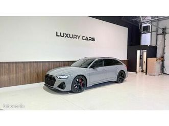 audi rs6 avant 4.0 v8 tfsi 600ch – gris nardo – 2022 - prix immat france