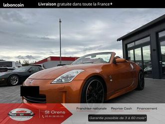 nissan 350z pack premium roadster pack nissmo 280 ch bose garantie 12 mois*ref745