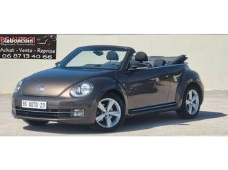 volkswagen coccinelle cabriolet bluemotion sport