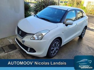 suzuki baleno phase ii en 5 portes moteur 1,2l ess 90 ch bvmecanique finition pack telephone bluetooth feux automatique climatisation ok ct ok notice 2 cles