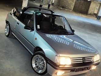 magnifique youngtimer peugeot 205 cabriolet cj