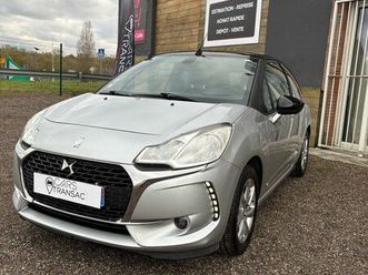 citroën ds3 cabriolet 1.2 vti 110cv phase 3