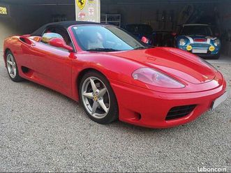 ferrari 360 spider 2003 boîte f1
