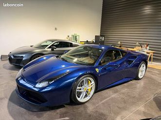 ferrari 488 gtb - 2018 - 12.900km - configuration exceptionnelle