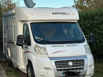 vente rapido 7083dc 2010 – 108 500 km – 38 500  camping‑car profilé sur citroën jumper ii 3.0 hdi 160 ch