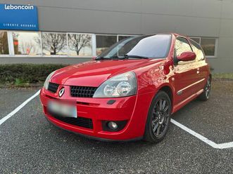 rare clio rs 2.0 182 trophy uk idéal collection youhtimer