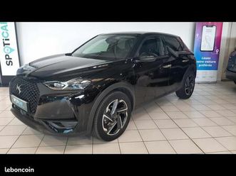 ds ds 3 crossback puretech 130ch grand chic automatique 7cv