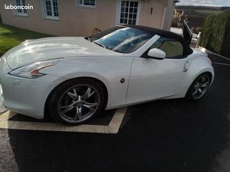 nissan 370 z cabriolet blanc nacré
