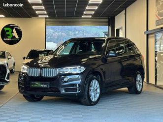 bmw x5 f15 xdrive 40d 313cv exclusive / 7 places / toit ouvrant / ecran dvd / affichage tete haute / attelage