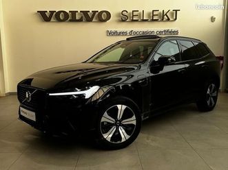 volvo xc60 t6 awd hybride rechargeable 253 ch+145 ch geartronic 8 plus style dark