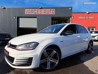 volkswagen golf vii 2.0 tsi 220ch gti dsg6 sièges chauffants gps