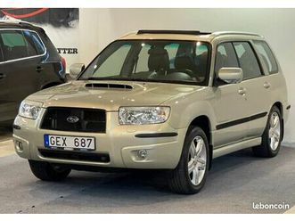 subaru forester 2.5 xt turbo 230 ch bva 1ère main - cuir - pano - attelage - 97000 km