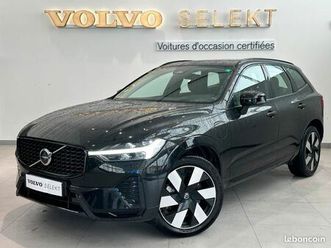 volvo xc60 t6 awd hybride rechargeable 253 ch+145 ch geartronic 8 ultra style dark