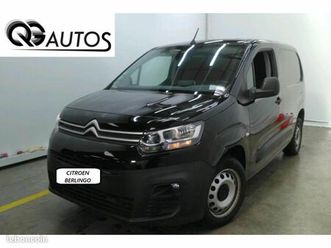 citroen berlingo 1.5 bluehdi s&s - 130 - bv eat8 iii fourgon fourgon m worker 1000 kg phase 1