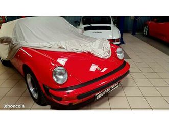 porsche 911 cabriolet 3.2 l g50 1989 française garantie