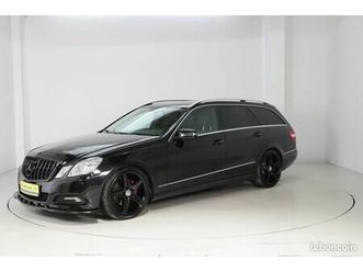 classe e 350 touring 3.5 v6 cgi 292ch - historique d'entretien complet - xénon - bva - pack black - régulateur - 160000km