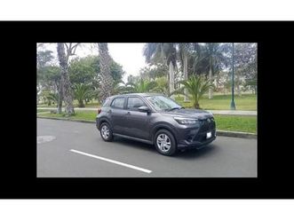 toyota raize 2024 usado seminuevo 31 mil km la libertad