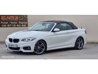 bmw série 2 cabriolet (f23) 218d 150 m sport bva8