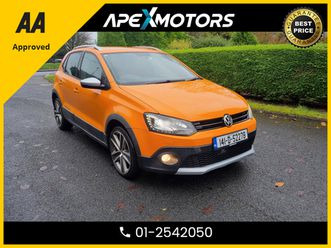 finance arranged * polo cross * new nct nov-26 * low low kms * immaculate * stamped service history * aa approved * 101 safety checklist * automatic (dsg) * col