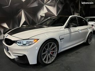 bmw m3 f80 manhart 3.0 bi turbo 540 ch ligne eisenmann pack carbon vorsteinner