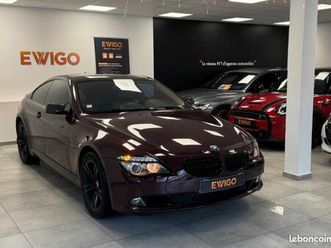 bmw serie 6 coupe 3.0 630 ci 270 exclusive bva