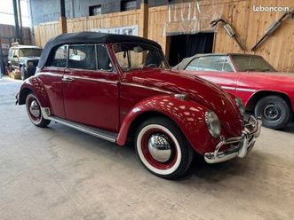 volkswagen coccinelle cabriolet moteur 1600 cm3