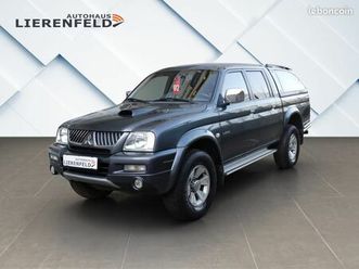 mitsubishi l200 2.5 td instyle 115 ch- attelage - clim manuelle - hardtop - 1 ère main
