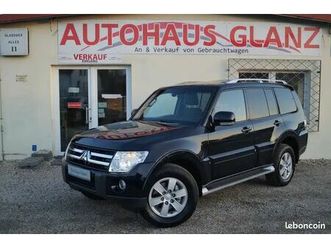 mitsubishi pajero 3.2 di-d 170ch - 2ème main - historique d'entretien complet - bva - 4x4 - 7 places - xenon - clim - toit pano - 190000km
