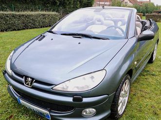 peugeot 206 cc 1.6 16v platinium