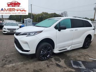 toyota sienna xse 2024 2.5l 2.5 hybryda 245km