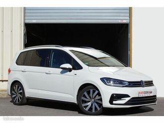 volkswagen touran 2.0 tdi 150cv bvm6 7 places r-line + options ja18 marseille / toit ouvrant / pack rline inter