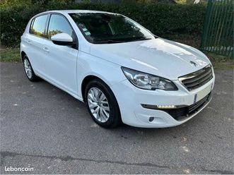 peugeot 308 1,6hdi 100 carplay caméra 2 places