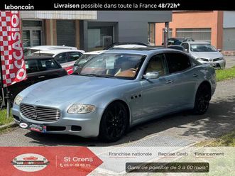 maserati quattroporte 4.2 v8 405 1ere main bose full option cession uniquement a marchand